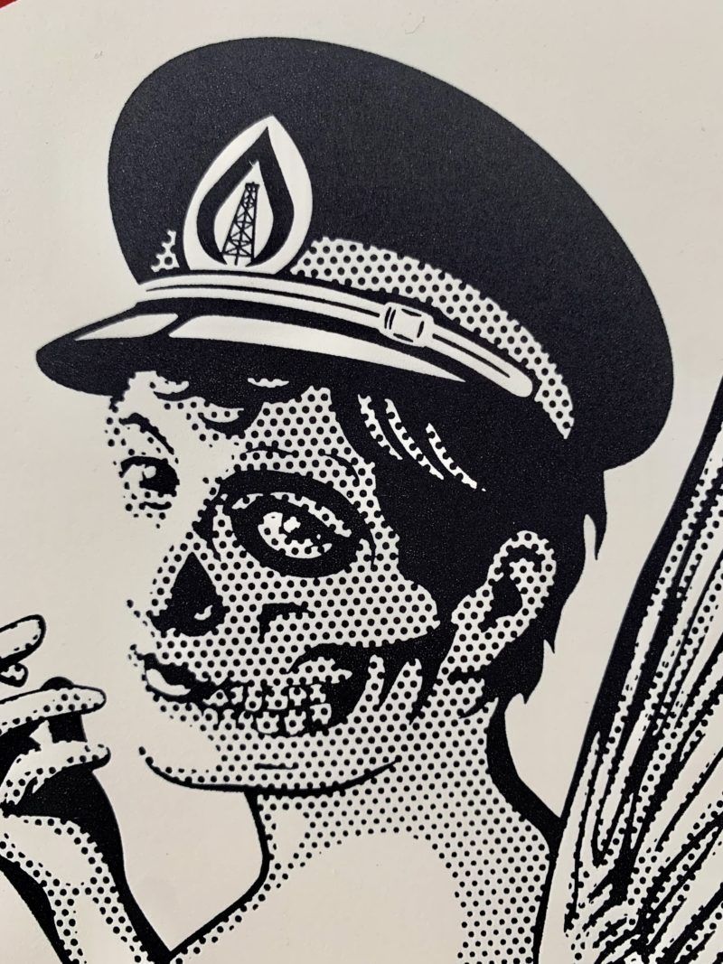 Shepard FAIREY (OBEY) - Burn baby burn, 2020