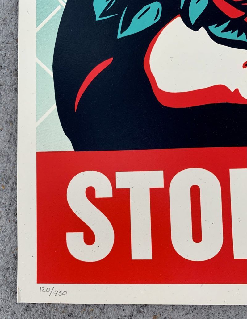 Shepard FAIREY (OBEY) - Vote ! Stop Fascism, 2020
