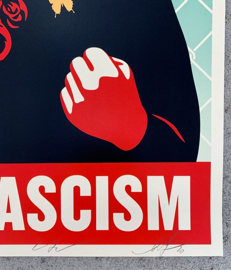 Shepard FAIREY (OBEY) - Vote ! Stop Fascism, 2020