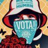 Shepard FAIREY (OBEY) - Vote ! Stop Fascism