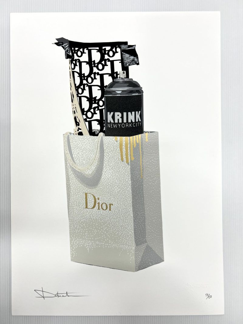 DOTMASTERS - Trash bag (Dior Gold edition)