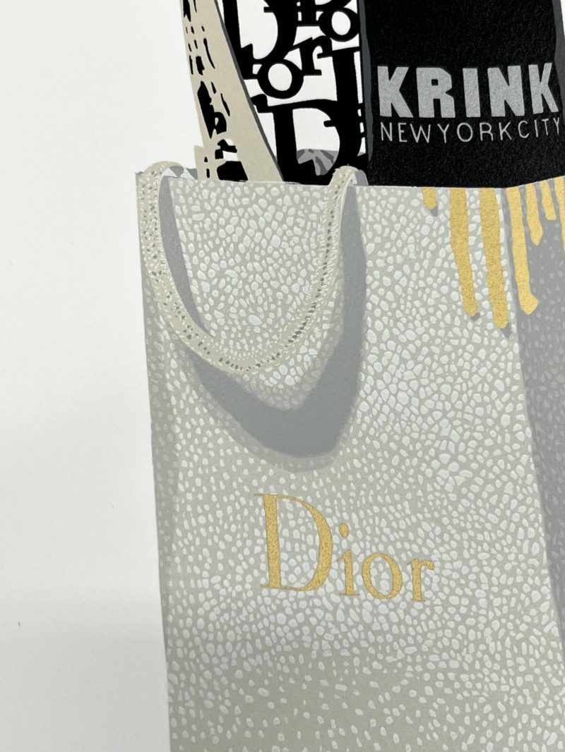 DOTMASTERS - Trash bag (Dior Gold edition)