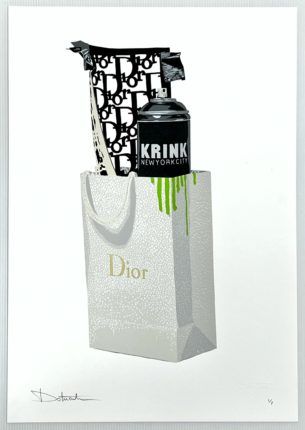 DOTMASTERS - Trash bag (Dior Lime Green edition)