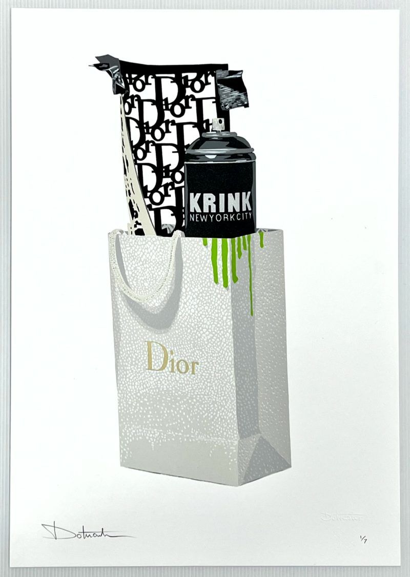 DOTMASTERS - Trash bag (Dior Lime Green edition)