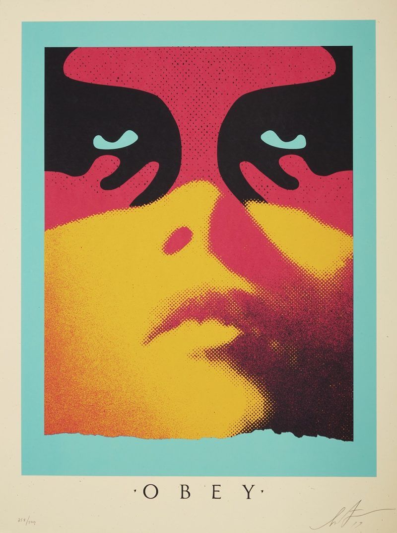 Shepard Fairey - Shadow play, 2019