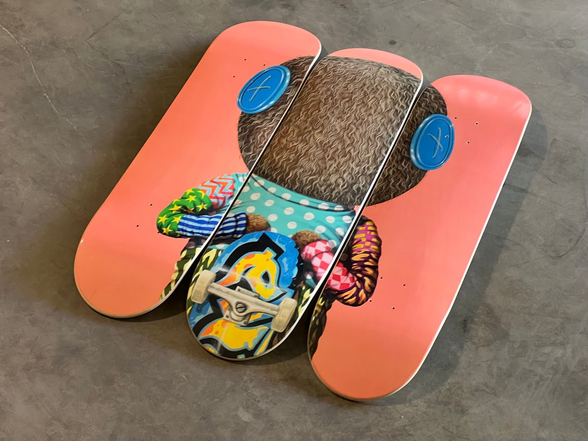 KENCUT (I Putu ADI SUANJAYA) - Pink Skate boy