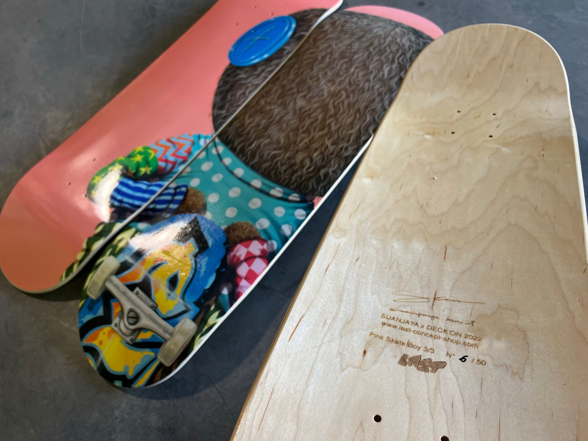 KENCUT (I Putu ADI SUANJAYA) - Pink Skate boy