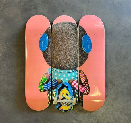 KENCUT (I Putu ADI SUANJAYA) - Pink Skate boy